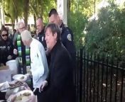 Two church pastors and a 90-year-old man were charged for feeding homeless people in Fort Lauderdale, Florida.