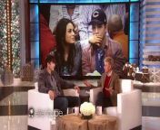 Ashton Kutcher told Ellen about being a new dad and how incredible Mila Kunis is as a mom! Plus, Ellen had a perfect gift for him.