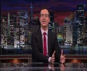 John Oliver reads fan mail, but because no one sends mail anymore