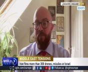 Simon Mabon，Professor of International Politics at Lancaster University talked to CGTN Europe about the tensions in the Middle East.