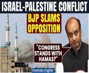 Watch as BJP&#39;s spokesperson Sudhanshu Trivedi unveils a startling strategy allegedly employed by the Congress party. Trivedi accuses Congress of siding with Hamas in the Israel-Hamas conflict and alleges divisive tactics to establish foreign connections. Is Congress compromising national interests? Stay tuned as we delve into this explosive revelation. &#60;br/&#62; &#60;br/&#62;#Israel #Palestine #IsraelPalestine #IsraelPalestineConflict #IsraelHamasWar #SudhanshuTrivedi #BJPvsCongress #Hamas #LokSabhaElections2024&#60;br/&#62;~HT.178~GR.125~PR.274~ED.102~