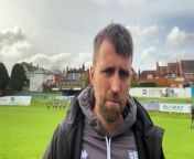 Farnham Town manager Paul Johnson post-Sheerwater from krisno paul