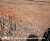 NASA&#39;s Curiosity rover has encountered patches of sharp “gator-back” rocks causing mission planners to look for a new route to continue exploring Mount Sharp. &#60;br/&#62;&#60;br/&#62;Credit: Space.com &#124; footage courtesy: NASA/JPL-Caltech/MSSS &#124; edited by Steve Spaleta
