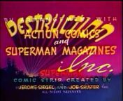 Superman Destruction, Inc from maya 12 inc