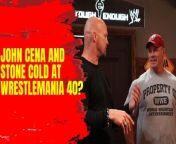 Could John Cena and Stone Cold Steve Austin be making a surprise appearance at WrestleMania? WWE officials are reportedly considering it! #WWE #WrestleMania #JohnCena #StoneColdSteveAustin #TheUndertaker #WrestlingCommunity #ManiaWithSK