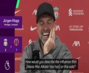 Klopp shows extreme pride in Mac Allister from mac what is app mediasharingd