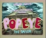 Popeye The Sailor - I Wanna Be A Lifeguard (Colorized)Popeye Cartoon (3) from la palette by color riche