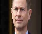 Prince Edward leaves fans delighted after stepping out in Royal Navy uniform from big step video