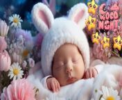 Lullaby music for baby to sleep well in 3 minutes. Gentle music, flowing water #5
