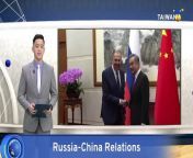 Russian foreign minister Sergei Lavrov says he will begin discussions with China on countering U.S. and NATO influence in Europe and Asia. Lavrov met his Chinese counterpart Wang Yi as well as Chinese President Xi Jinping in Beijing on Tuesday.