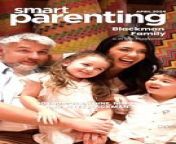 Smart Parenting April Cover stars: The Blackman Family from kumuduliye cover