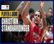 PBA Player of the Game Highlights: Christian Standhardinger drops double-double in Ginebra's thrilling win over TNT from arjentina player