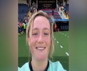 Chelsea match-winner Erin Cuthbert sent a message to fans after their historic result against Barcelona.Source: Chelsea FC Women