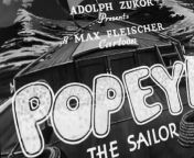 Popeye the Sailor Popeye the Sailor E064 Bulldozing the Bull from english bull film inc