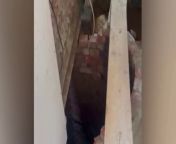 A couple found a secret 200-year-old well under the floor while renovating their home.&#60;br/&#62;&#60;br/&#62;Victoria Ellington, 36, and her husband Andrew, 40, were amazed when they discovered the 27ft hole by the front door.&#60;br/&#62;