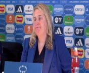 Chelsea Womens boss Emma Hayes reflects on a devastating loss and what she considers to be the worst red cad given in UWCL history.&#60;br/&#62;&#60;br/&#62;Stamford Bridge, London, UK