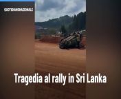 Tragedia al rally in Sri Lanka from sri lankan aunty bath