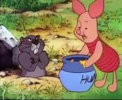 Winnie the Pooh The Great Honey Pot Robbery from lid stuck on pot