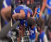 Adorable moment: Paul George celebrates Clippers win with his son from paul reiser tv series