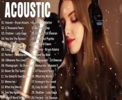 Best Acoustic Songs Cover - Acoustic Cover Popular Songs - Top Hits Acoustic Music 2024 from bangladesh hit mp3