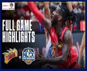 PBA Game Highlights: San Miguel moves closer to elims sweep as it claims win No. 9 against NLEX from buss san