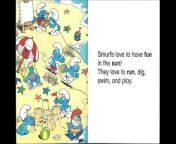 Storytime - The Smurfs - Phonics book 5 short u - Fun In The Sun from azrael smurfs plush