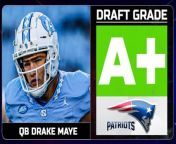 CLNS Media&#39;s Taylor Kyles and Mike Kadlick dive deep into the New England Patriots&#39; decision to select quarterback Drake Maye with the 3rd overall pick in the 2024 NFL Draft. In their analysis, they explore what this significant move means for the future of the franchise. They likely discuss the potential impact Maye could have on the team&#39;s offensive dynamics, how he fits into the Patriots&#39; long-term planning, and the expectations set for him as a potential franchise quarterback. &#60;br/&#62;&#60;br/&#62;Get in on the excitement with PrizePicks, America’s No. 1 Fantasy Sports App, where you can turn your hoops knowledge into serious cash. Download the app today and use code CLNS for a first deposit match up to &#36;100! Pick more. Pick less. It’s that Easy!