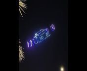 Video: Driverless car, giant flacon… drone show lights up sky in Abu Dhabi’s Yas Island from is island