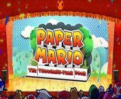 Paper Mario The Thousand-Year Door - Overview Trailer from super mario bross4