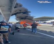 This Close Call video captures a dramatic moment during a car event at the Autódromo do Estoril racing track in Portugal. Witness an accidental fire erupting near a vehicle on display. This important footage serves as a reminder of the importance of safety precautions at car events.&#60;br/&#62;&#60;br/&#62;Video ID: WGA133668&#60;br/&#62;&#60;br/&#62;#autodromoestorilfire #careventfire #portugalfire #firesafety #importantfootage #accidentalfire #carshowsafety #emergencyresponse #fireextinguisher #stayprepared #safetyfirst #motorsport #petrolhead #carcommunity #portugal #autódromoestoril #motorsportnews #motorsportincident #thankfulnoonehurt #close #call &#60;br/&#62;