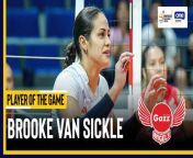 PVL Player of the Game Highlights: Brooke Van Sickle erupts with career-high 36 points in Petro Gazz's win over Chery Tiggo from vertical hot 36