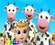 Five Little Cows by Farmees is a nursery rhymes channel for kindergarten children. These kids songs are great for learning alphabets, numbers, shapes, colors and lot more. We are a one stop shop for your children to learn nursery rhymes.&#60;br/&#62;.&#60;br/&#62;.&#60;br/&#62;.&#60;br/&#62;.&#60;br/&#62;#fivelittlecows #nurseryrhymes #learningvideos #cartoon #babysongs #toddler #forkids #childrensmusic #kidsvideos #babysongs #kidssongs #animatedvideos #songsforkids #songsforbabies #childrensongs #kidsmusic #cartoon #rhymes #songsforbabies &#60;br/&#62;