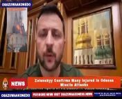 Zelenskyy Confirms Many Injured In Odessa Missile Attacks ~ OsazuwaAkonedo #NATO #Odessa #Putin #Russia #Ukraine #Vladimir #Volodymyr #Zelensky Ukrainian President, Volodymyr Zelenskyy Has Confirmed That Many Of The Ukrainian Citizens Were Injured On April 29, 2024 Being Tuesday In Ukraine After Missiles Fired By Russia Hit The Students Palace Of Odessa Law Academy. https://osazuwaakonedo.news/zelenskyy-confirms-many-injured-in-odessa-missile-attacks/30/04/2024/ #World News Published: April 30th, 2024 Reshared: April 30, 2024 3:07 pm