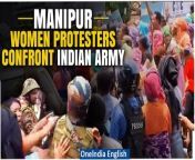 Watch as tensions rise in Manipur as women protesters confront an Indian Army convoy, reportedly snatching 11 detained miscreants. The Manipur Police detail the incident, where armed individuals dressed as police were intercepted by the Army&#39;s Mahar Regiment. Stay informed with emerging video footage of the confrontation and its implications for security in the region. &#60;br/&#62; &#60;br/&#62; &#60;br/&#62;#Manipur #ManipurViolence #ManipurWomen #ManipurWomenProtesters #ManipurProtesters #IndianArmy #ManipurDetention #MahaRegiment #KukisvsMeiteis #MeiraPaibis #Oneindia&#60;br/&#62;~HT.99~PR.274~ED.102~