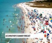 AccuWeather&#39;s summer forecast is out and our long-range experts say this summer could be a hot one. There are several regions of the country that could have more 90-degree Fahrenheit days than the historical average.