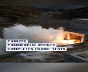 Xinghe Power Aerospace, a Chinese company, has just wrapped up engine testing for its Zhishenxing-1 commercial #rocket in east China’s Chizhou city, Anhui Province. &#60;br/&#62;The reusable rocket was assembled last May and will make its first flight later this year. &#60;br/&#62;#space #sciencetok&#60;br/&#62;
