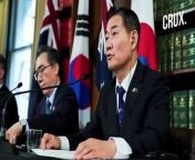 South Korea held talks about joining part of the AUKUS defence deal on May 1, Defence Minister Shin Won-sik said. Shin said that there were talks about how Seoul could contribute to the second phase of the AUKUS pact at annual meeting of South Korean and Australian officials.&#60;br/&#62;Formed in 2021, AUKUS is a two-stage security pact between Australia, UK and the USto counter China&#39;s growing power in the Asia Pacific region. The pact is designed to boost all three countries’ defence and research capabilities amid growing competition with China. The first stage or “Pillar 1”to give Australia nuclear submarine technology is limited to the core trio of the AUKUS.