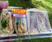 500 Yen Meal in Japan Tasty Wraps! from pathar duniya 500