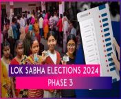 Nearly 51% voter turnout was recorded till 3 PM during the third phase of polling for the 2024 Lok Sabha elections. Polling was held on Tuesday, May 7, for 92 Lok Sabha seats spread across 11 states and Union Territories.&#60;br/&#62;