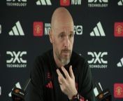 Manchester United boss Erik Ten Hag insists he would never gamble with a player&#39;s fitness ahead of their Premier League clash with Arsenal&#60;br/&#62;Carrington, Manchester, UK
