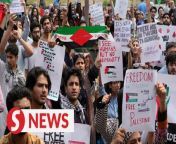 About 500 protesters, mostly college and university students, marched through the streets of Pakistani capital Islamabad in an anti-Israel rally to show solidarity with the Palestinians on Friday (May 10). In Sanaa, Yemeni protesters also took to the streets to condemn the Israeli government over the genocide in Gaza.&#60;br/&#62;&#60;br/&#62;WATCH MORE: https://thestartv.com/c/news&#60;br/&#62;SUBSCRIBE: https://cutt.ly/TheStar&#60;br/&#62;LIKE: https://fb.com/TheStarOnline&#60;br/&#62;