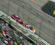 Justin Allgaier charges on to pick up the first stage win of the Xfinity race at Darlington Raceway.