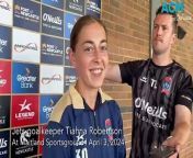 Tiahna Robertson speaks at Newcastle Jets training in Maitland on April 3, 2024 after making an impressive A-League Women&#39;s debut in Adelaide.