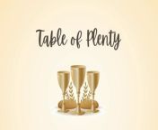 Table of Plenty | Lyric Video | Maundy Thursday from cat is on the table cartoon images