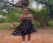 Danced with two lionsUkutula