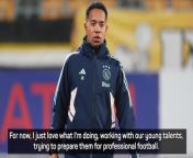 Urby Emanuelson, who made over 150 appearances for the Dutch giants, is back at the club in a coaching role.
