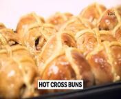 Hot Cross Buns from aunty long hair bun video 2015