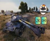 [ wot ] OBJECT 703 VERSION II 火力激盪下的狂暴戰鬥！ &#124; 9 kills 7k dmg &#124; world of tanks - Free Online Best Games on PC Video&#60;br/&#62;&#60;br/&#62;PewGun channel : https://dailymotion.com/pewgun77&#60;br/&#62;&#60;br/&#62;This Dailymotion channel is a channel dedicated to sharing WoT game&#39;s replay.(PewGun Channel), your go-to destination for all things World of Tanks! Our channel is dedicated to helping players improve their gameplay, learn new strategies.Whether you&#39;re a seasoned veteran or just starting out, join us on the front lines and discover the thrilling world of tank warfare!&#60;br/&#62;&#60;br/&#62;Youtube subscribe :&#60;br/&#62;https://bit.ly/42lxxsl&#60;br/&#62;&#60;br/&#62;Facebook :&#60;br/&#62;https://facebook.com/profile.php?id=100090484162828&#60;br/&#62;&#60;br/&#62;Twitter : &#60;br/&#62;https://twitter.com/pewgun77&#60;br/&#62;&#60;br/&#62;CONTACT / BUSINESS: worldtank1212@gmail.com&#60;br/&#62;&#60;br/&#62;~~~~~The introduction of tank below is quoted in WOT&#39;s website (Tankopedia)~~~~~&#60;br/&#62;&#60;br/&#62;The concept of mounting two guns in a single turret was implemented back in the late 1930s in the KV tank. The ST-II heavy tank with a dual-barreled gun project was developed during the final stages of World War II. It was based on the idea that a combat vehicle should have maximum firepower. It existed only in blueprints.&#60;br/&#62;&#60;br/&#62;PREMIUM VEHICLE&#60;br/&#62;Nation : U.S.S.R.&#60;br/&#62;Tier : VIII&#60;br/&#62;Type : HEAVY TANK&#60;br/&#62;Role : BREAKTHROUGH HEAVY TANK&#60;br/&#62;&#60;br/&#62;5 Crews-&#60;br/&#62;Commander&#60;br/&#62;Gunner&#60;br/&#62;Driver&#60;br/&#62;Loader&#60;br/&#62;Loader&#60;br/&#62;&#60;br/&#62;~~~~~~~~~~~~~~~~~~~~~~~~~~~~~~~~~~~~~~~~~~~~~~~~~~~~~~~~~&#60;br/&#62;&#60;br/&#62;►Disclaimer:&#60;br/&#62;The views and opinions expressed in this Dailymotion channel are solely those of the content creator(s) and do not necessarily reflect the official policy or position of any other agency, organization, employer, or company. The information provided in this channel is for general informational and educational purposes only and is not intended to be professional advice. Any reliance you place on such information is strictly at your own risk.&#60;br/&#62;This Dailymotion channel may contain copyrighted material, the use of which has not always been specifically authorized by the copyright owner. Such material is made available for educational and commentary purposes only. We believe this constitutes a &#39;fair use&#39; of any such copyrighted material as provided for in section 107 of the US Copyright Law.