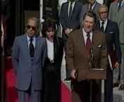 President Reagan_s and King Hassan_s II of Morocco Departure Remarks on October 22_ 1982 from f18 sound barrier