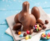 This Is Why We Eat &#60;br/&#62;Chocolate Bunnies &#60;br/&#62;for Easter.&#60;br/&#62;Though Easter is &#60;br/&#62;celebrated by Christians &#60;br/&#62;remembering Jesus&#39; &#60;br/&#62;crucifixion and resurrection.&#60;br/&#62;chocolate bunnies can be &#60;br/&#62;found everywhere.&#60;br/&#62;But according to the &#60;br/&#62;&#39;Encyclopedia of Religion,&#39; &#60;br/&#62;&#92;